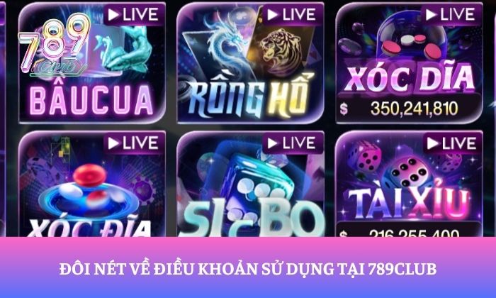 Điều Khoản Sử Dụng 1 Đôi nét về điều khoản sử dụng tại 789Club